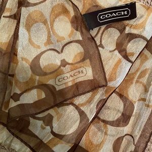 Coach scarf